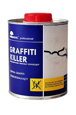 Primacol Graffiti Killer Preparat do Usuwania Graffiti Farb z Tynku Betonu 0,75L