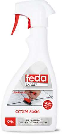 Feda H-21 Preparat Odtłuszczacz Pianka do Czyszczenia Fug Spoin 0,6L
