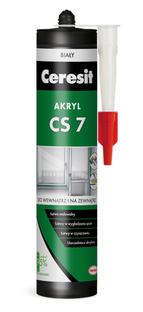 Ceresit CS 7 Elastyczny Uszczelniacz Akrylowy Biały 280ml