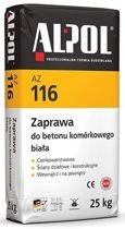 Alpol AZ 116 Zaprawa do Betonu Komórkowego Silikatów Keramzytobetonu Biała 25kg