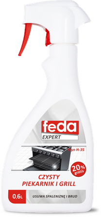 Feda Expert H-35 Płyn do Czyszczenia Piekarnika Grilla Mikrofalówki 0,6L