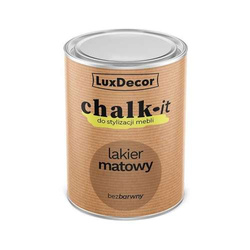 LuxDecor CHALK-IT Lakier do Mebli Blatów Boazerii Drewna Bezbarwny 0,75L
