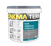 Lakma TYNKSIL S Tynk Silikatowo Silikonowy Elewacyjny Baza TR do Ciemnych Kolorów Ziarno 2mm 25kg