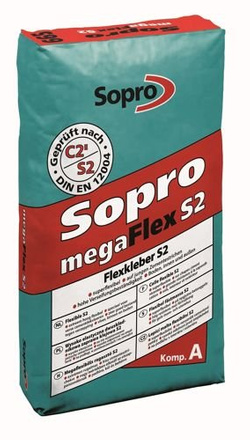 Sopro MEG 667 2K Zaprawa Klejowa Wodoszczelna do Płytek Gresu Betonu Kamienia 25 + 8,25kg
