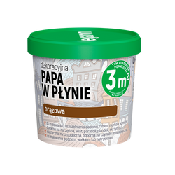 MEGARON UV-715 Papa w Płynie Dekoracyjno Ochronna Dekarska Brązowa 1L