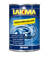 Lakma Akrybet Rozpuszczalnik Rozcieńczalnik do Farb Mycia Narzędzi 5L