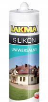 Lakma Silikon Uszczelniacz Uniwersalny Elastyczny Wodoodporny Bezbarwny 150ml