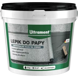 Ultrament Lepik do Przyklejania Papy Bitumicznej Asfaltowej 5kg