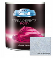 Guardi Farba Dekoracyjna Metaliczna Efekt Rosy Baza Srebrna 1L
