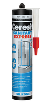 Ceresit CS 15 Express Silikon Sanitarny Superszybki do Spoin Bezbarwny 280ml