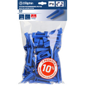 Blue Dolphin System Poziomowania Płytek Klin 100szt. + 10% gratis