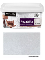 Primacol Royal Silk Farba Dekoracyjna Zmywalna Refleksy Światła Srebrna 3kg