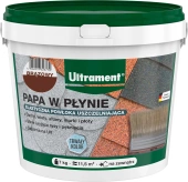 Ultrament Papa w Płynie Renowacyjna do Gontu Papy Dachówki Blach Brąz 7kg