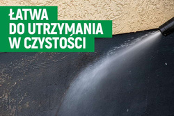 MEGARON UV-715 Papa w Płynie Dekoracyjno Ochronna Dekarska Biała 1L