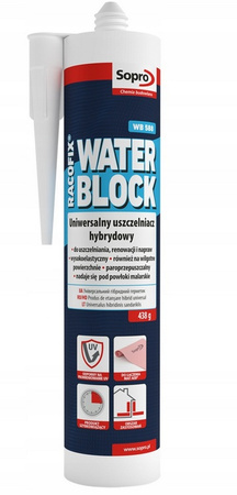 Sopro Racofix Waterblock Uszczelniacz Dekarski Uniwersalny Elastyczny 438g