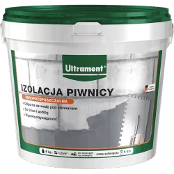 Ultrament Preparat Uszczelniacz Przeciw Wilgoci Izolacja Piwnicy Garażu 6kg