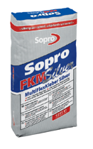 Sopro FKM® 600 Zaprawa Klejowa z Trasem do Ceramiki Kamienia Srebrna 25kg