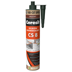Ceresit CS 8 Silikon Uszczelniacz Uniwersalny Budowlany Brązowy 280ml