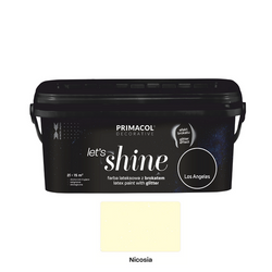 Primacol LET'S SHINE Farba Lateksowa z Brokatem 7,5m2/L Kolor Nicosia 2L