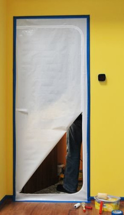 Blue Dolphin Kurtyna Ochronna do Drzwi Przeciwkurzowa 100cm x 215cm