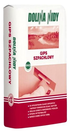 Dolina Nidy Gips Szpachlowy Plastyczny Montażowy Ekologiczny Naturalny 25kg