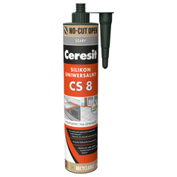 Ceresit CS 8 Silikon Uszczelniacz Uniwersalny Budowlany Szary 280ml
