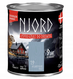 NJORD Impregnat do Drewna Elewacji Ekstremalna Odporność Atlantyckie Fale 5L