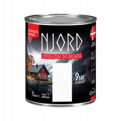 NJORD Impregnat do Drewna Elewacji Ekstremalna Odporność Śniegi Północy 2,5L