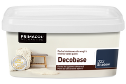 Primacol Decobase Farba Lateksowa Dekoracyjna Kolor Shadow D22 1L