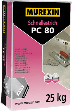 Murexin PC 80 Zaprawa Podłogowa Posadzkowa Cementowa Mrozoodporna 25kg