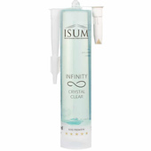 ISUM Infinity Crystal Clear Klej montażowy Uniweresalny Wodoodporny 290ml