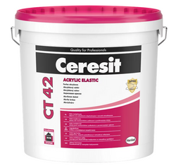 Ceresit CT 42 Farba Akrylowa Odporna na Pleśń Grzyby Algi do Tynku Betonu Kolor Provence 2 15L