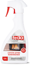 Feda Expert H-49 Płyn do Czyszczenia Smoły Sadzy z Szyb Kominkowych 0,6L