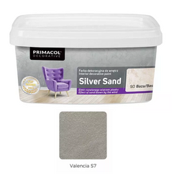 Primacol Silver Sand Farba Dekoracyjna Strukturalna Kolor Valencia S7 1L