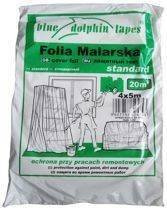 Blue Dolphin Folia Malarska Ochronna do Mebli Sprzętu Standard 4m x 5m