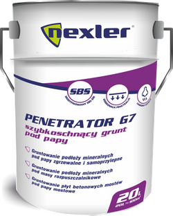 NEXLER Penetrator G7 Grunt Szybkoschnący pod Papy Zgrzewalną SBS 5L