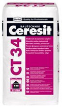 Ceresit CT 34 Tynk Mineralny Hydrofobowy Elewacyjny Paroprzepuszczalny 25kg