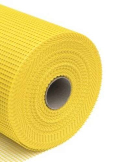Lakma Term Siatka Podtynkowa z Włókna Szklanego 145 g/m2 Żółta Rolka 50mb