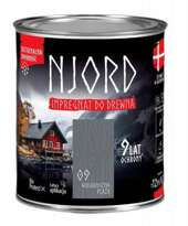 NJORD Impregnat do Drewna Elewacji Ekstremalna Odporność Wulkaniczna Plaża 0,75L