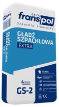 Franspol GS-2 Extra Gładź Szpachlowa Wysokiej Przyczepności Biała 20kg