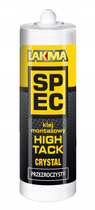 Lakma Spec High Tack Klej Montażowy Bardzo Mocny Malowalny Cristal 150ml