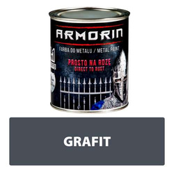 Primacol Armorin Farba do Metalu Antykorozyjna na Rdzę Grafit RAL 7016 2,5L