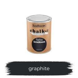 LuxDecor CHALK-IT Farba Kredowa do Renowacji Mebli Kolor Graphite 125ml