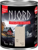 NJORD Impregnat do Drewna Elewacji Ekstremalna Odporność Mglista Łąka 0,75L