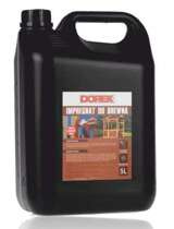 Dorex Impregnat do Zabezpieczania Malowania Dekoracji Drewna Biały 5L