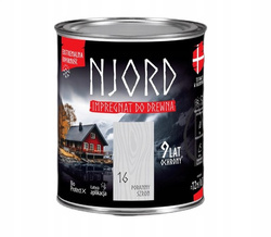 NJORD Impregnat do Drewna Elewacji Ekstremalna Odporność Poranny Szron 0,75L