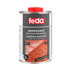 Feda Impregnat do Kostki Brukowej Betonu Bezbarwny Rozpuszczalnikowy 1L