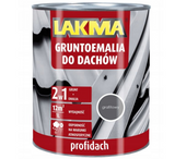Lakma Profidach Gruntoemalia Dekoracyjno Ochronna do Metalu Grafitowa 10L
