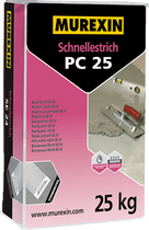Murexin  PC 25 Zaprawa Betonowa do Posadzek Szalunków Kotwienia Napraw 25kg