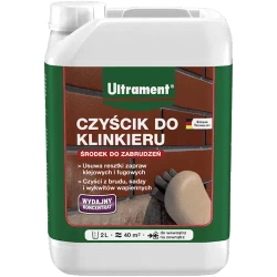 ULTRAMENT Preparat Koncentrat Odtłuszczacz Czyszczenie Klinkieru Cegieł 2L